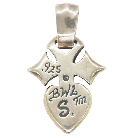 BILL WALL LEATHER ビルウォールレザー ピアストハート ペンダントトップ シルバー系【中古】