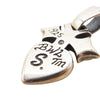 BILL WALL LEATHER ビルウォールレザー ピアストハート ペンダントトップ シルバー系【中古】