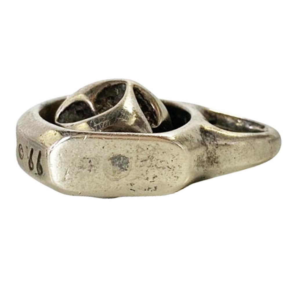 BILL WALL LEATHER ビルウォールレザー ゴシッククロス スクロール ペンダントトップ シルバー系【中古】