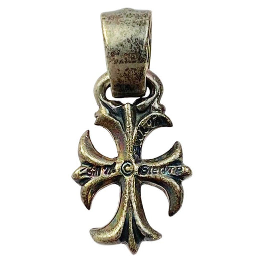 BILL WALL LEATHER ビルウォールレザー クルシフィックスクロス チャーム ペンダントトップ シルバー系【中古】