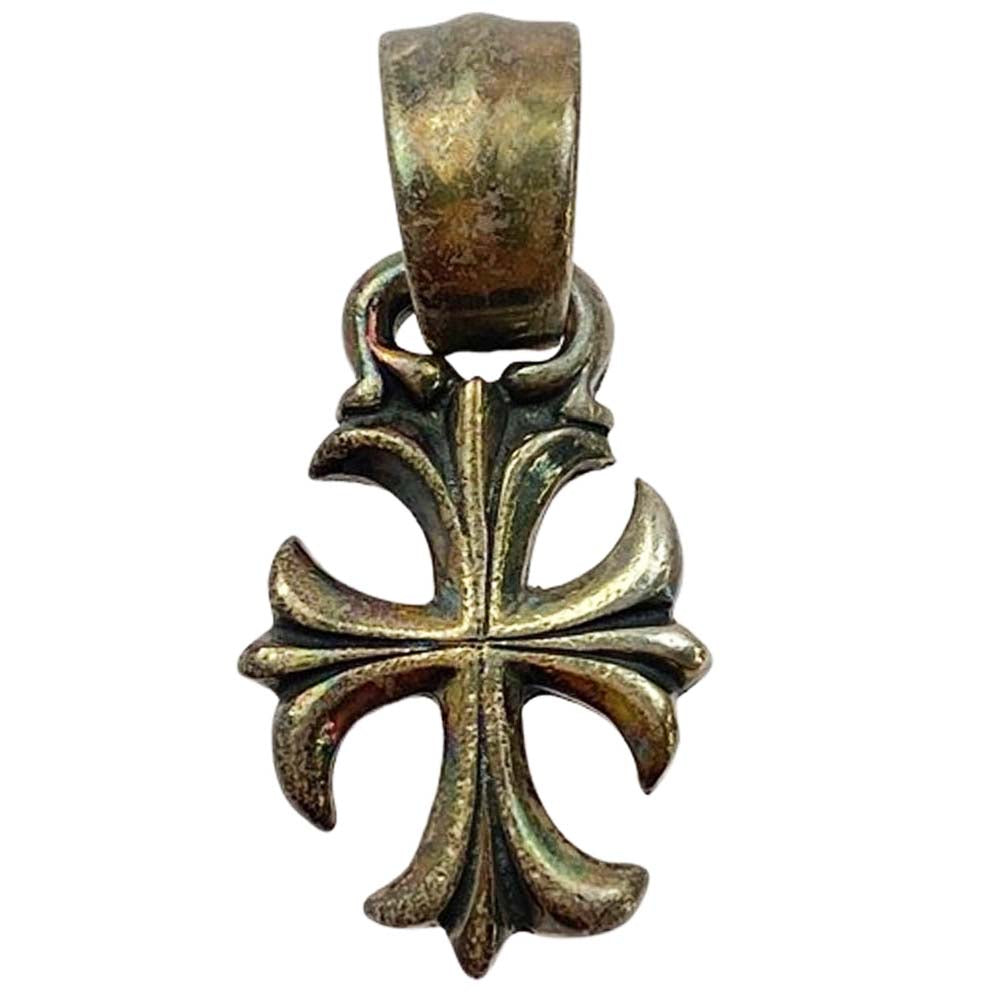 BILL WALL LEATHER ビルウォールレザー クルシフィックスクロス チャーム ペンダントトップ シルバー系【中古】