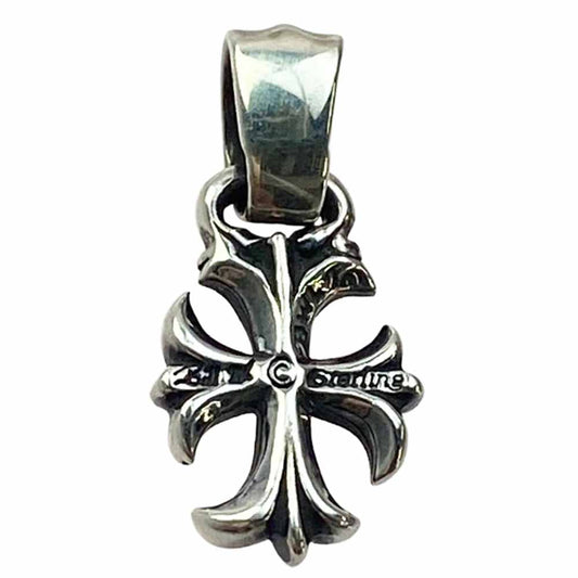 BILL WALL LEATHER ビルウォールレザー クルシフィックスクロス チャーム ペンダントトップ シルバー系【中古】