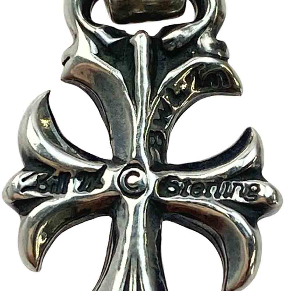 BILL WALL LEATHER ビルウォールレザー クルシフィックスクロス チャーム ペンダントトップ シルバー系【中古】