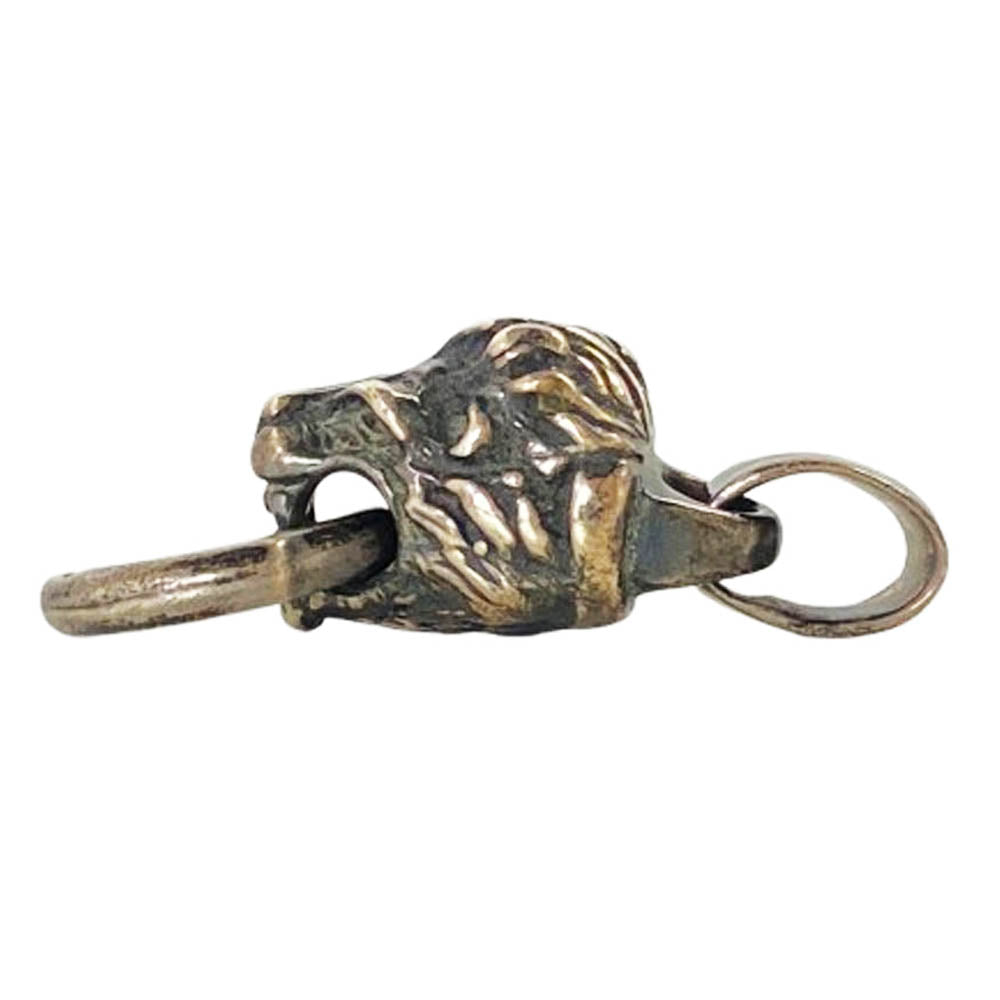 BILL WALL LEATHER ビルウォールレザー スモール ライオン ヘッド w/リング ペンダントトップ シルバー系【中古】
