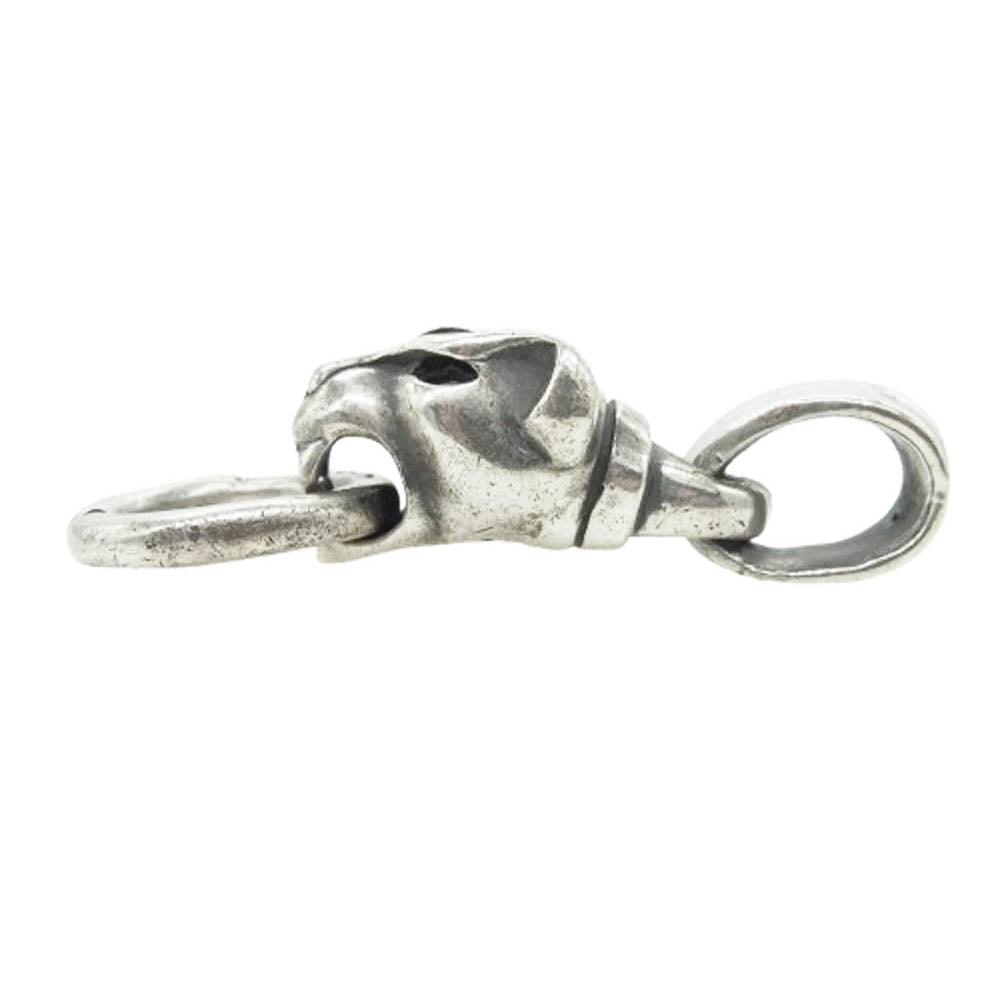 BILL WALL LEATHER ビルウォールレザー パンサー ヘッド w/リング ペンダントトップ シルバー系【中古】