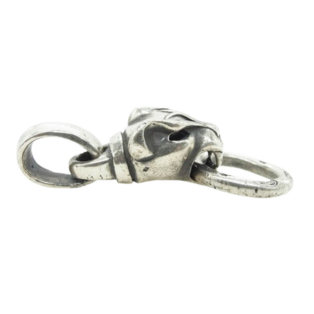 BILL WALL LEATHER ビルウォールレザー パンサー ヘッド w/リング ペンダントトップ シルバー系【中古】