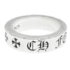 CHROME HEARTS クロムハーツ（原本無） 6mm SPACER FOREVER スペーサー フォーエバー リング シルバー系 15号【中古】
