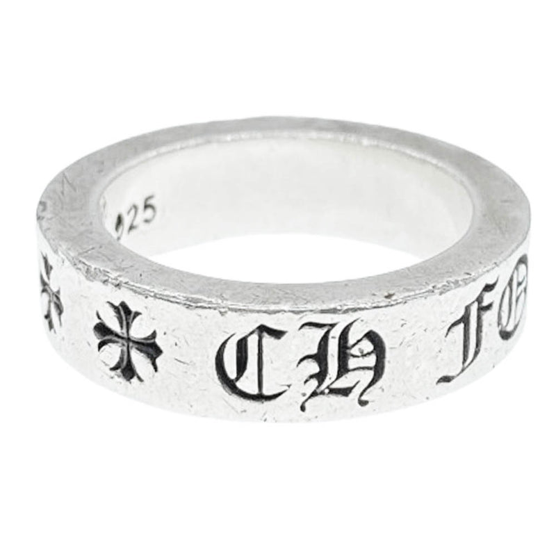 CHROME HEARTS クロムハーツ（原本無） 6mm SPACER FOREVER スペーサー フォーエバー リング シルバー系 15号【中古】