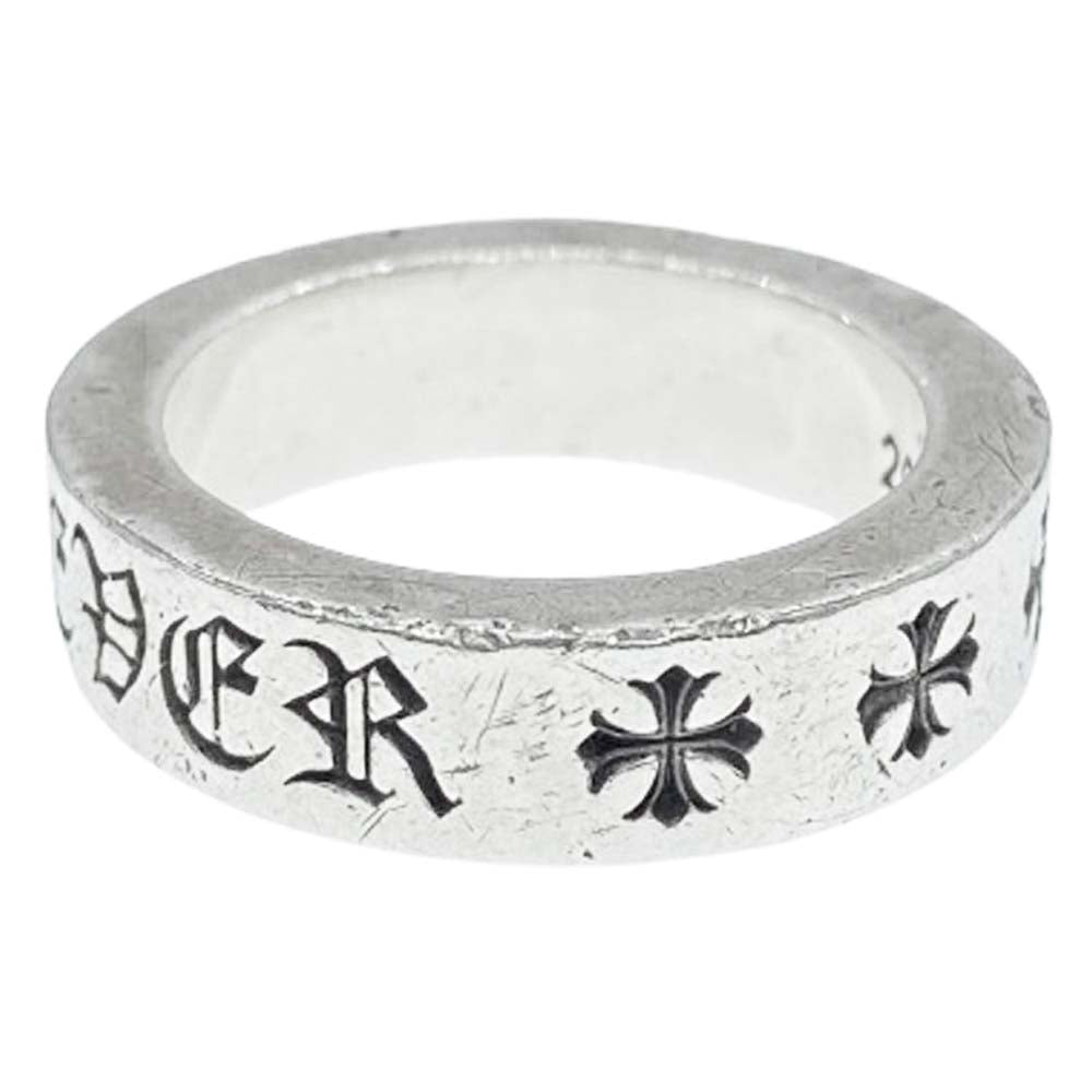 CHROME HEARTS クロムハーツ（原本無） 6mm SPACER FOREVER スペーサー フォーエバー リング シルバー系 15号【中古】