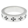 CHROME HEARTS クロムハーツ（原本無） 6mm SPACER FOREVER スペーサー フォーエバー リング シルバー系 15号【中古】