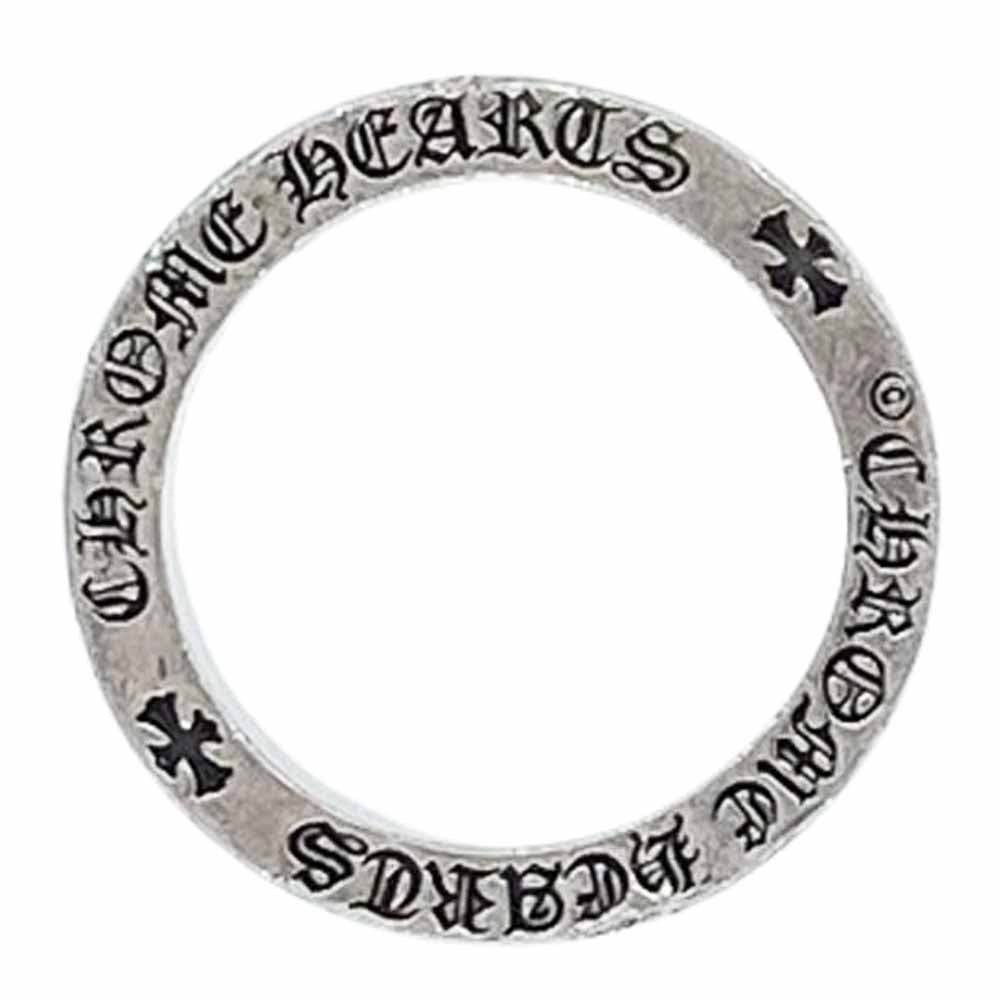 CHROME HEARTS クロムハーツ（原本無） 6mm SPACER FOREVER スペーサー フォーエバー リング シルバー系 15号【中古】