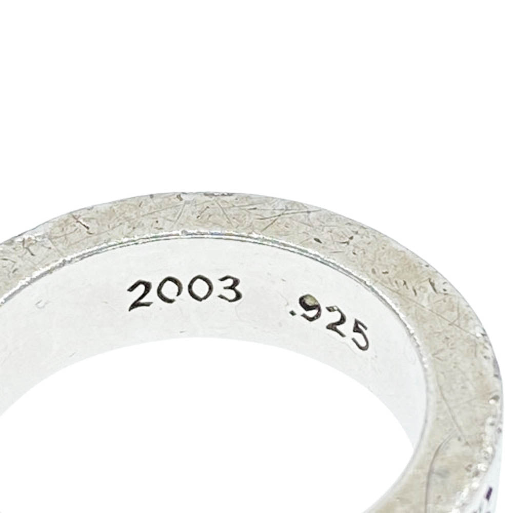 CHROME HEARTS クロムハーツ（原本無） 6mm SPACER FOREVER スペーサー フォーエバー リング シルバー系 15号【中古】