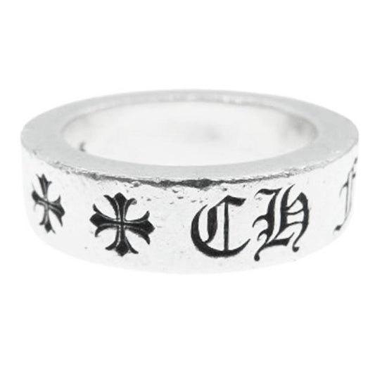 CHROME HEARTS クロムハーツ（原本無） 6mm SPACER FOREVER スペーサー フォーエバー リング シルバー系 13号【中古】