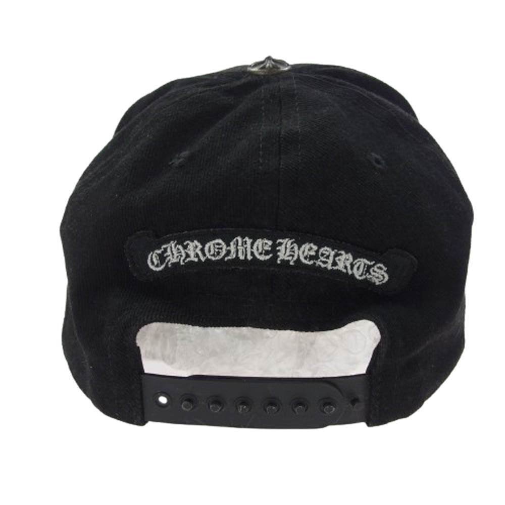 CHROME HEARTS クロムハーツ（原本無） TRUCKER CHプラス 刺繍 ベースボール キャップ ブラック系 53-60【中古】