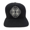 CHROME HEARTS クロムハーツ（原本無） TRUCKER CHプラス 刺繍 ベースボール キャップ ブラック系 53-60【中古】