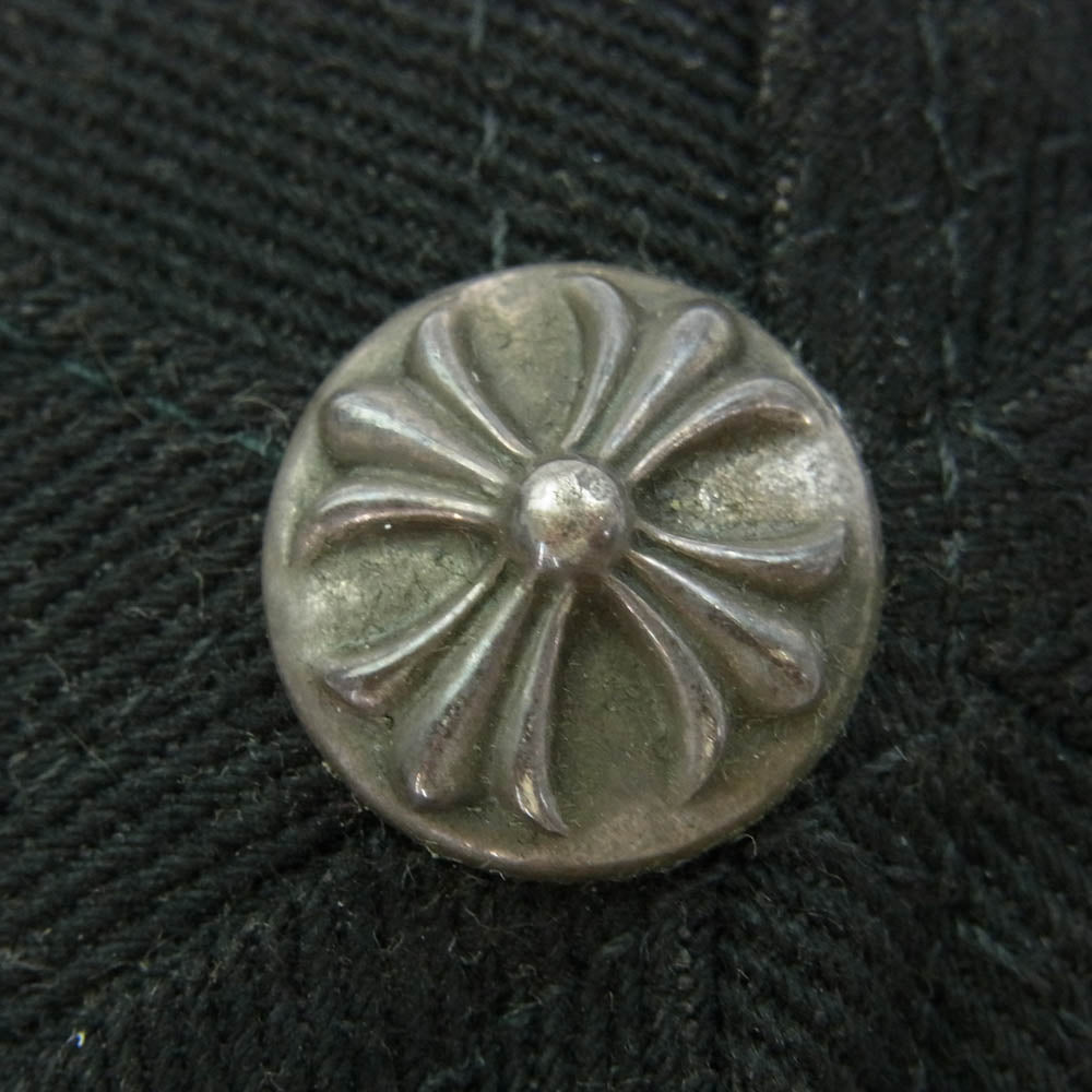 CHROME HEARTS クロムハーツ（原本無） TRUCKER CHプラス 刺繍 ベースボール キャップ ブラック系 53-60【中古】