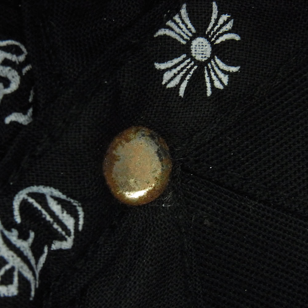 CHROME HEARTS クロムハーツ（原本無） TRUCKER CHプラス 刺繍 ベースボール キャップ ブラック系 53-60【中古】