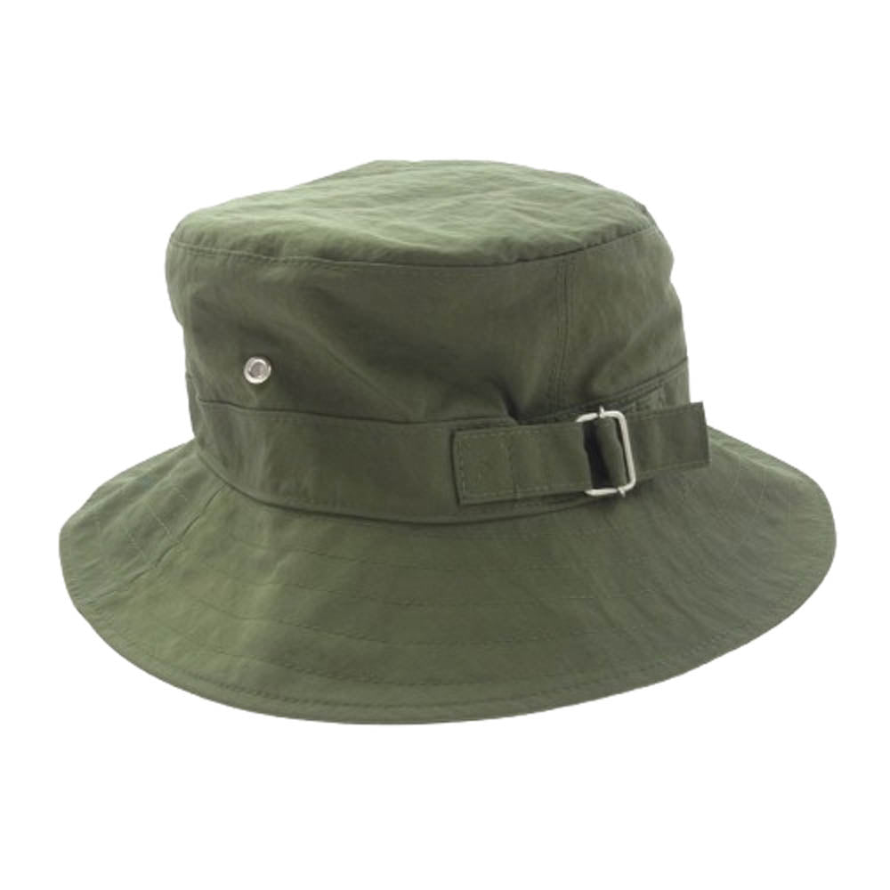 MARGARET HOWELL マーガレットハウエル MHL ナイロン ハット 帽子 カーキ カーキ系【美品】【中古】