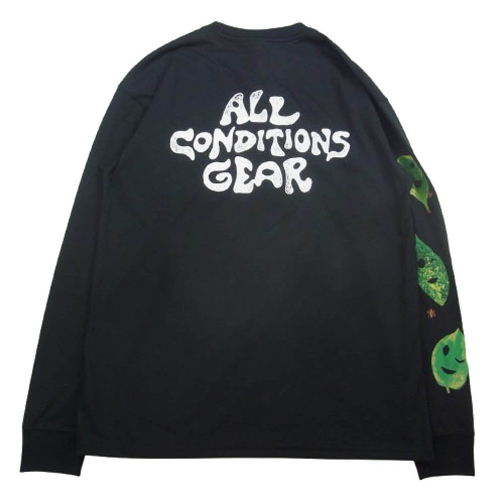 NIKE ナイキ HJ0803-010 ACG プリント ロングスリーブ Tシャツ ブラック系 S【新古品】【未使用】【中古】