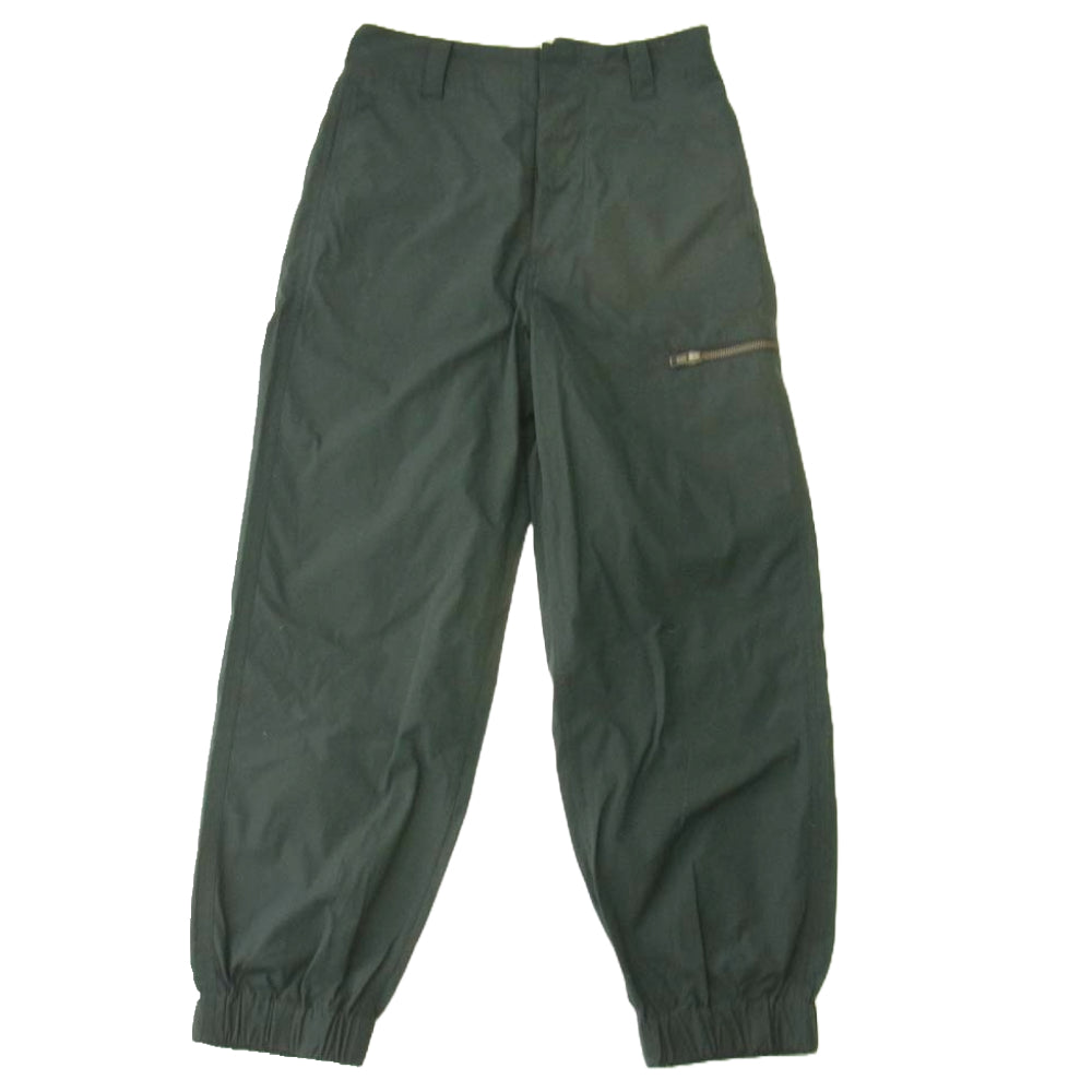 MARGARET HOWELL マーガレットハウエル 596-4140513 MHL ジップポケット付き ワーク パンツ コットン パンツ ダークグリーン系 S【中古】