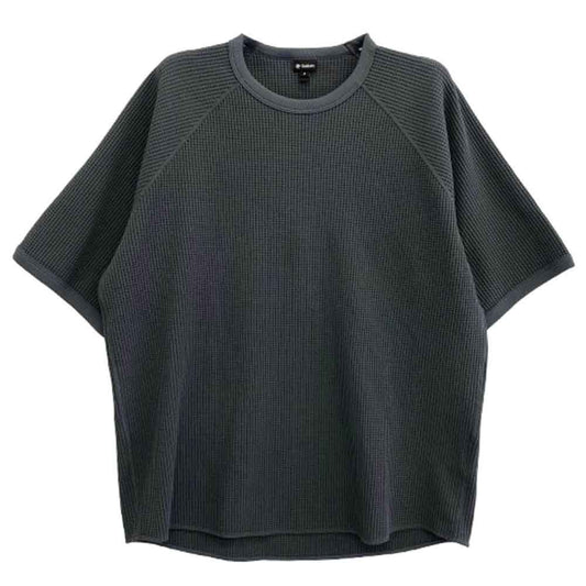 Goldwin ゴールドウィン GM64107 ワッフル ライト Tシャツ 半袖カットソー グレー グレー系 2【美品】【中古】