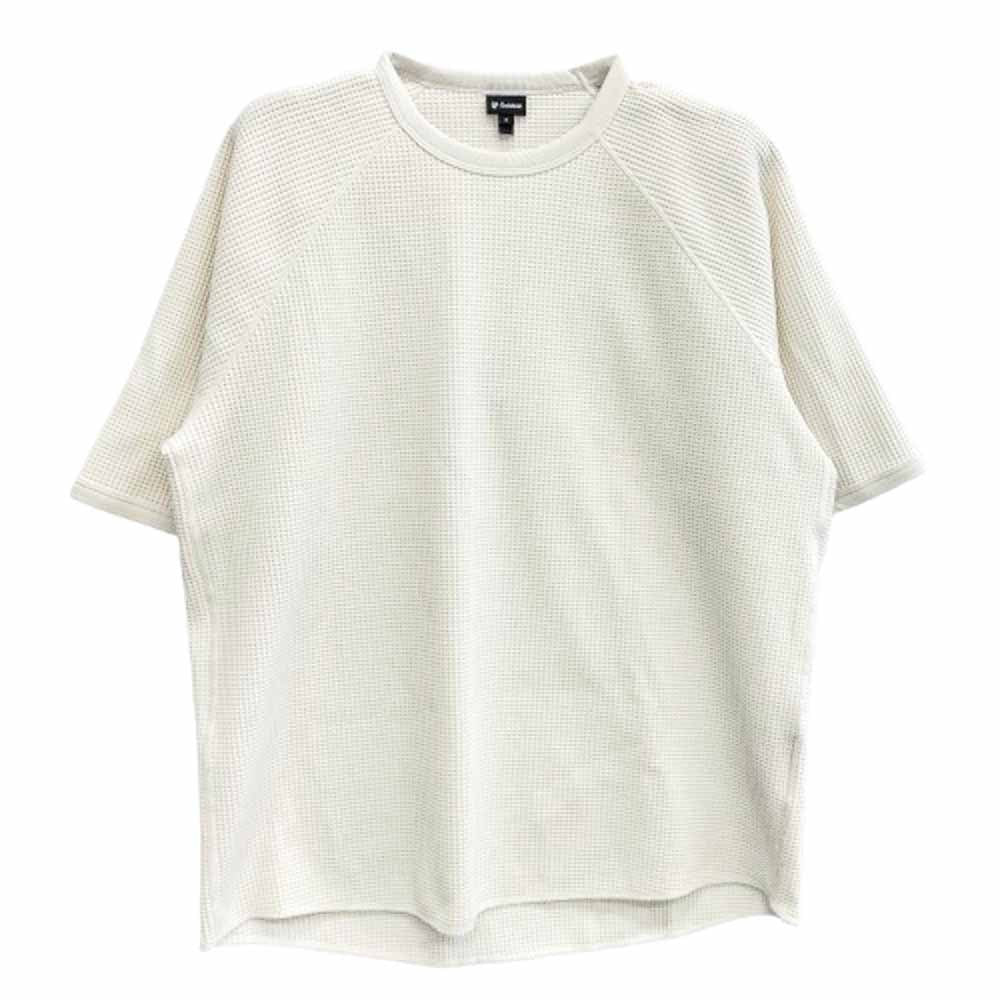 Goldwin ゴールドウィン GM64107 ワッフル ライト Tシャツ 半袖カットソー ホワイト ホワイト系 2【新古品】【未使用】【中古】