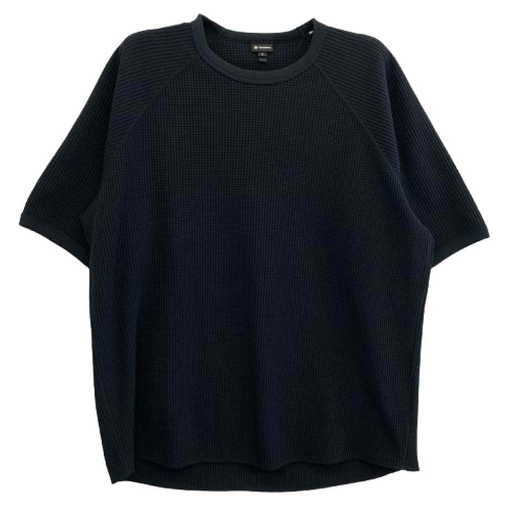 Goldwin ゴールドウィン GM64107 ワッフル ライト Tシャツ 半袖カットソー ブラック ブラック系 2【美品】【中古】