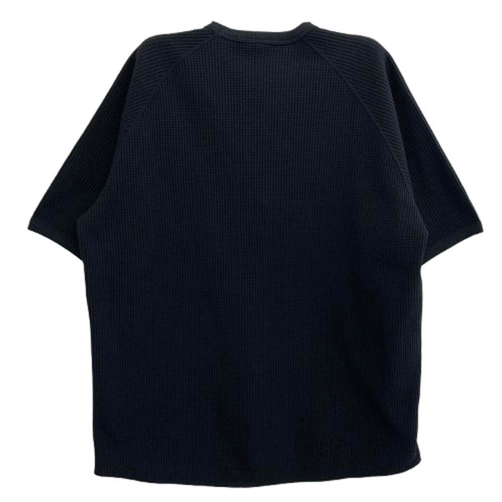 Goldwin ゴールドウィン GM64107 ワッフル ライト Tシャツ 半袖カットソー ブラック ブラック系 2【美品】【中古】