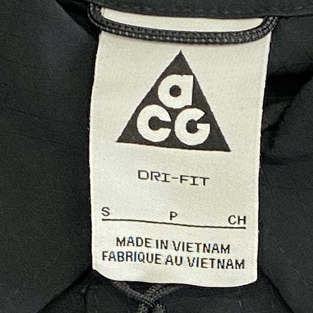 NIKE ナイキ DN3937-010 ACG Dri-FIT UV Devastation Trail ドライフィットトレイル 長袖シャツ ブラック系 S【新古品】【未使用】【中古】