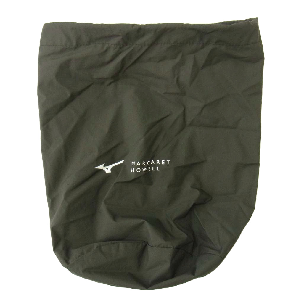 Mizuno ミズノ 23AW 579-3225002 MARGARET HOWELL マーガレットハウエル SUPER LIGHT WEIGHT NYLON POPLIN スーパーライト ナイロン ダウン ベスト グレー系 M【中古】