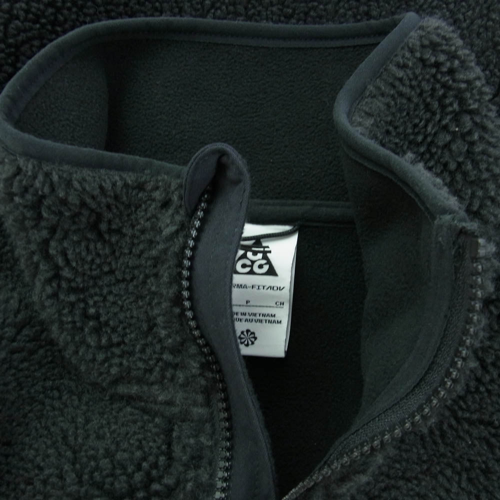 NIKE ナイキ FV8654-010 ACG TF ADV WNDPF CNWL GLCR JACKET 防風フリース ウィンドプルーフ フルジップ ジャケット ブラック系 S【美品】【中古】