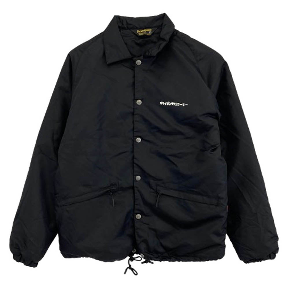 BLUCO WORK GARMENT ブルコ OL-051-021 THE RISING SUN COFFEE BOA COACH JACKET ライジングサンコーヒー ボアフリース コーチジャケット ブラック系 M【美品】【中古】