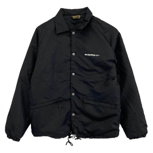 BLUCO WORK GARMENT ブルコ OL-051-021 THE RISING SUN COFFEE BOA COACH JACKET ライジングサンコーヒー ボアフリース コーチジャケット ブラック系 M【美品】【中古】
