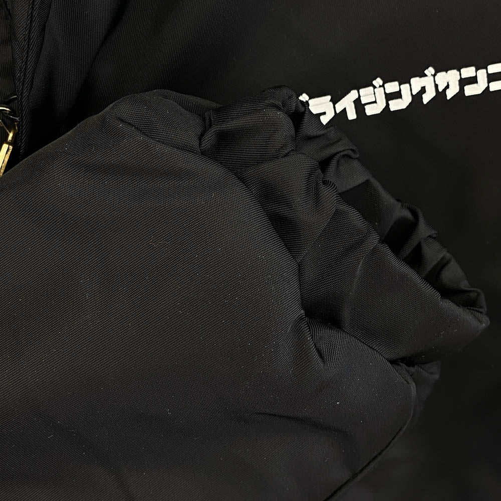 BLUCO WORK GARMENT ブルコ OL-051-021 THE RISING SUN COFFEE BOA COACH JACKET ライジングサンコーヒー ボアフリース コーチジャケット ブラック系 M【美品】【中古】
