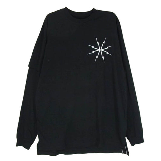 ACRONYM アクロニウム S29-PR-C PIMA COTTON LONG SLEEVE T-SHIRT コットン ロングスリーブ Tシャツ ブラック系 S【新古品】【未使用】【中古】