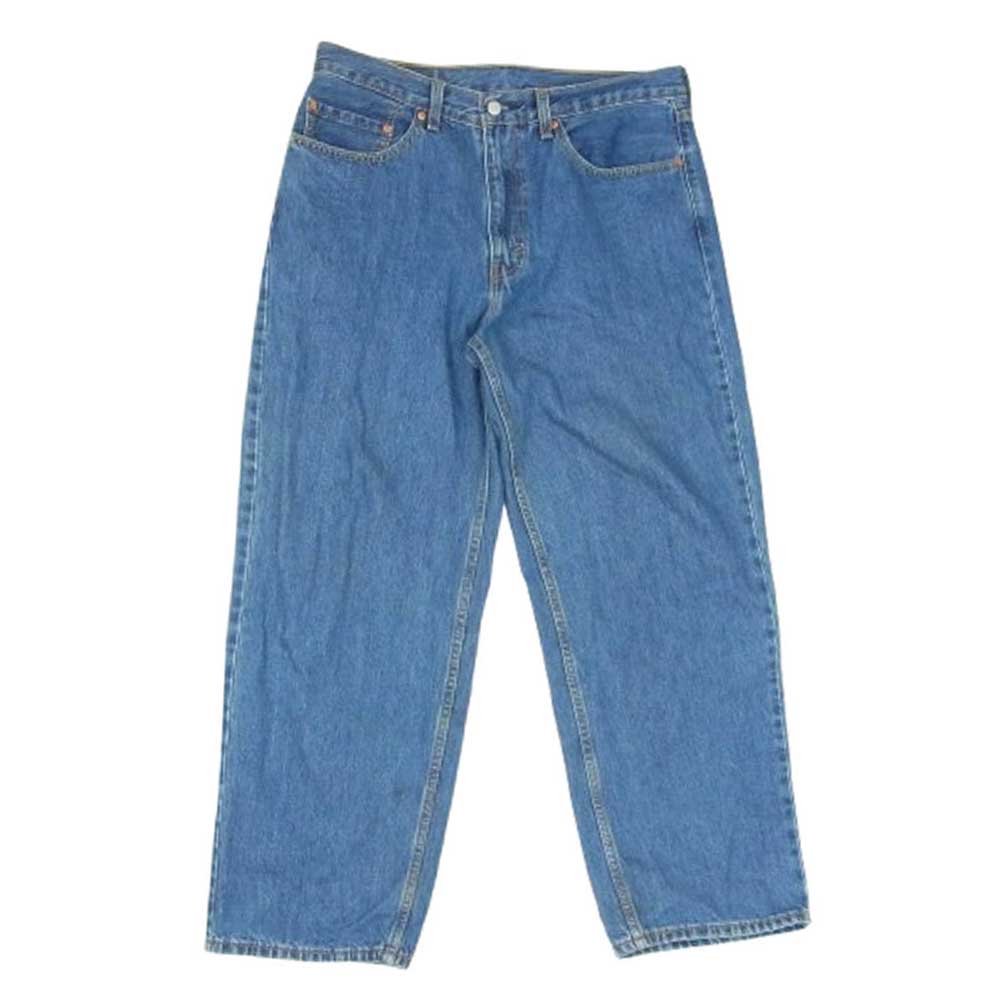 Levi's リーバイス A4750-0010 578 BAGGY JEANS バギー ジーンズ ワイド ルーズ デニム パンツ インディゴブルー系 W34【中古】
