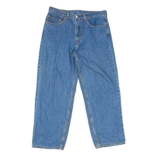 Levi's リーバイス A4750-0010 578 BAGGY JEANS バギー ジーンズ ワイド ルーズ デニム パンツ インディゴブルー系 W34【中古】