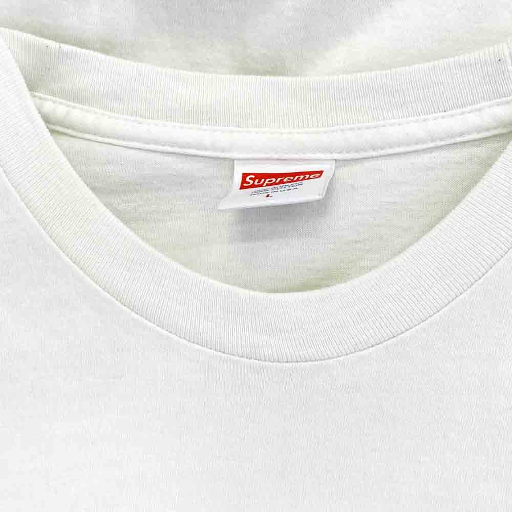 Supreme シュプリーム 19AW Bible Tee バイブル 聖書 フォト 半袖 Tシャツ ホワイト ホワイト系 L【中古】