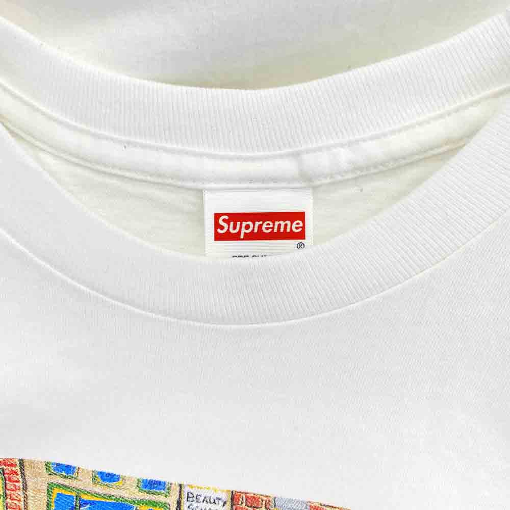 Supreme シュプリーム 22SS Manhattan Tee マンハッタン Tシャツ ホワイト ホワイト系 L【中古】