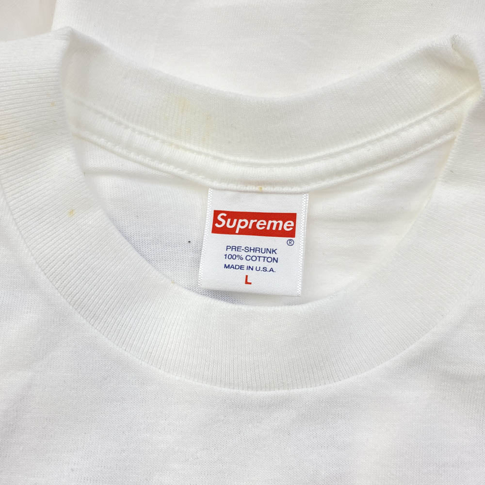 Supreme シュプリーム 22SS ANTIHERO Dog Tee アンタイヒーロー ドッグ Tシャツ ホワイト ホワイト系 L【中古】