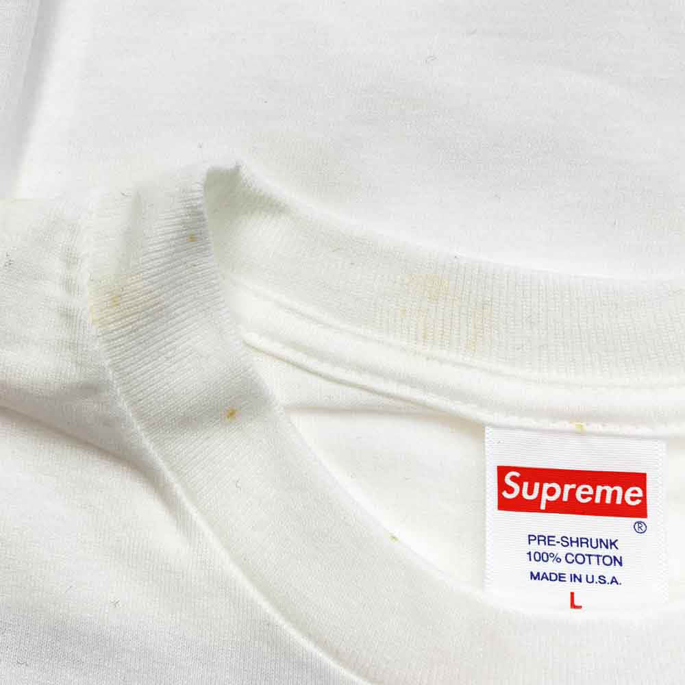 Supreme シュプリーム 22SS ANTIHERO Dog Tee アンタイヒーロー ドッグ Tシャツ ホワイト ホワイト系 L【中古】