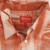 Supreme シュプリーム 21AW Christopher Wool S/S Shirt 総柄 半袖 シャツ 赤系 レッド系 L【極上美品】【中古】