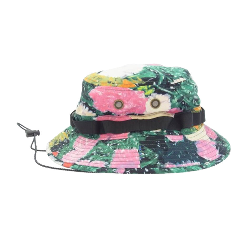 Supreme シュプリーム 22SS × The North Face Trekking Crusher Hat Flowers ノースフェイス トレッキング クラッシャー ハット 帽子 マルチカラー系 M【美品】【中古】