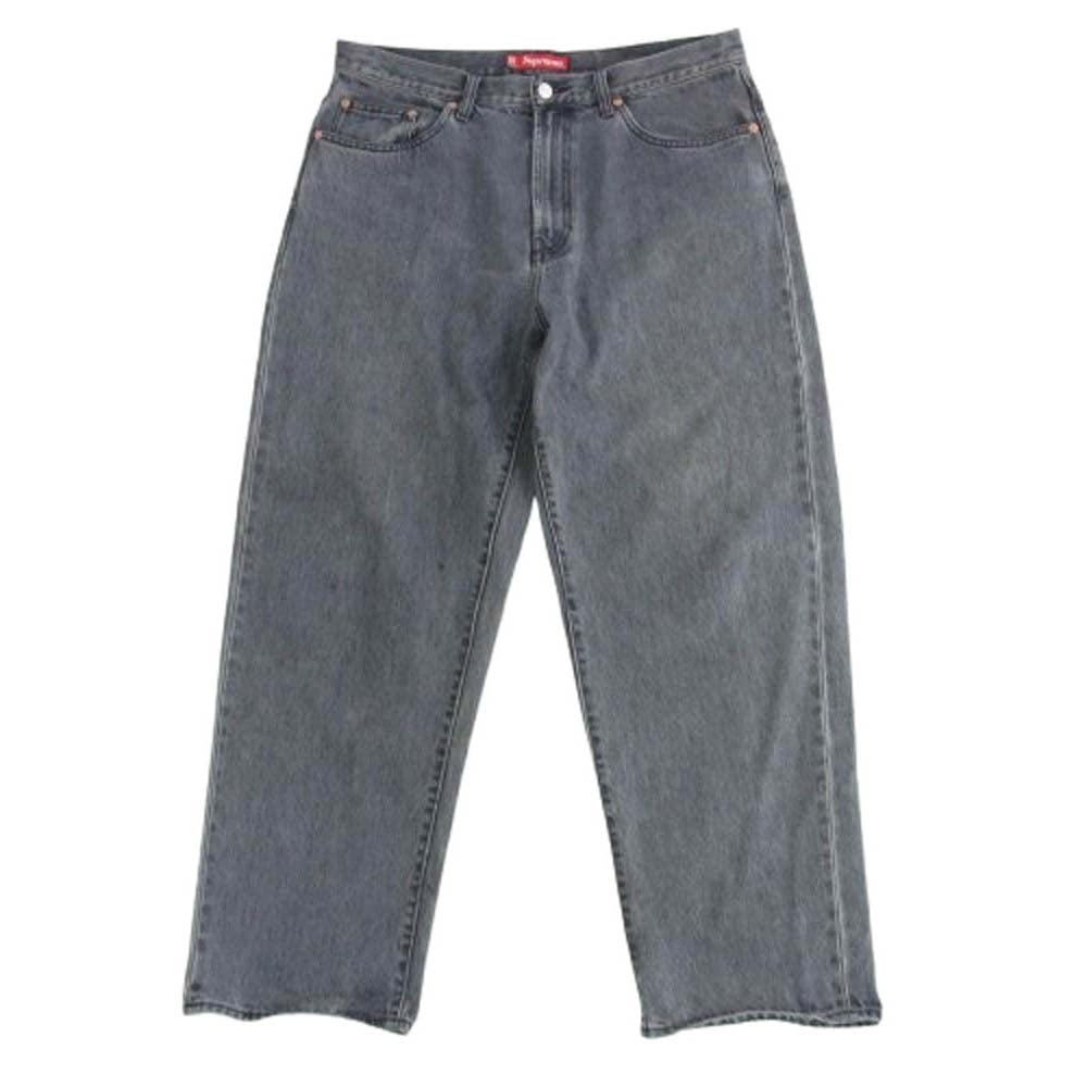 Supreme シュプリーム WOOSTER 合同会社表記タグ baggy jean バギー ジーンズ デニム グレー グレー系 32【中古】