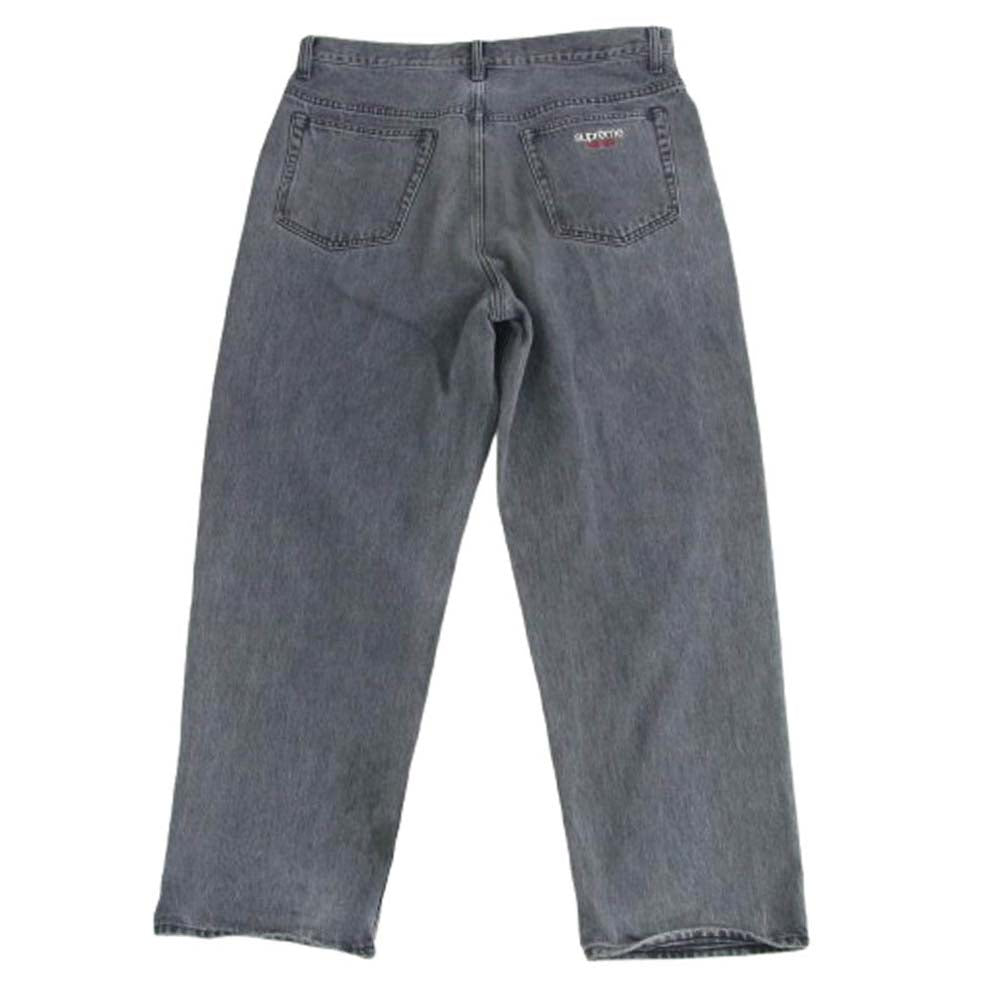 Supreme シュプリーム WOOSTER 合同会社表記タグ baggy jean バギー ジーンズ デニム グレー グレー系 32【中古】