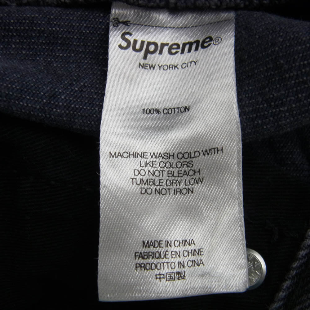 Supreme シュプリーム WOOSTER 合同会社表記タグ baggy jean バギー ジーンズ デニム グレー グレー系 32【中古】