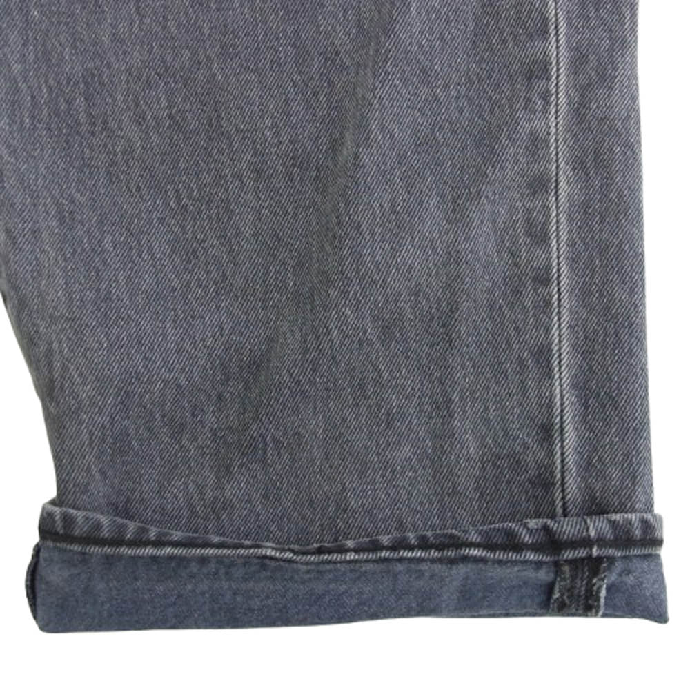 Supreme シュプリーム WOOSTER 合同会社表記タグ baggy jean バギー ジーンズ デニム グレー グレー系 32【中古】