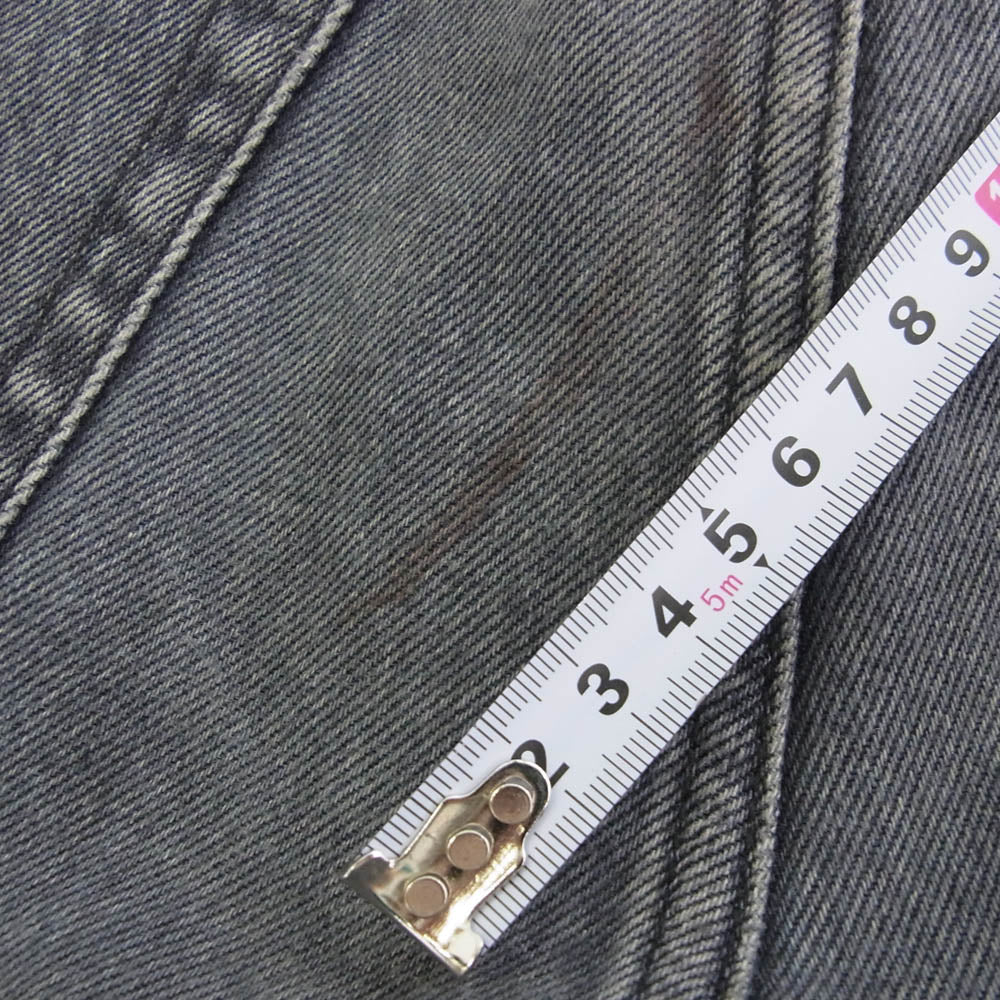 Supreme シュプリーム WOOSTER 合同会社表記タグ baggy jean バギー ジーンズ デニム グレー グレー系 32【中古】