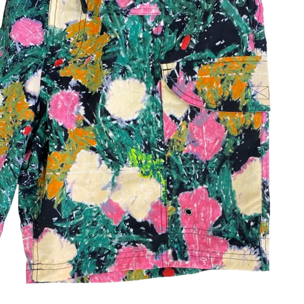 Supreme シュプリーム 22SS NB022071 × The North Face Trekking Packable Belted Short Flowers ノースフェイス トレッキング パッカブル ベルテッド ショーツ マルチカラー系 L【中古】