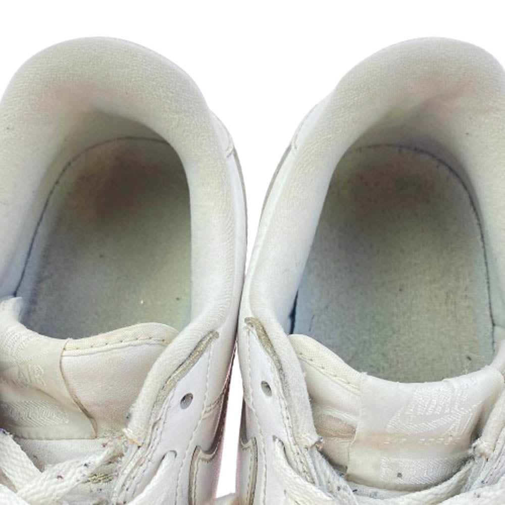 Supreme シュプリーム CU9225-100 × NIKE ナイキ Air Force 1 Low White エアフォース1 ローカットスニーカー ホワイト系 27.5cm【中古】